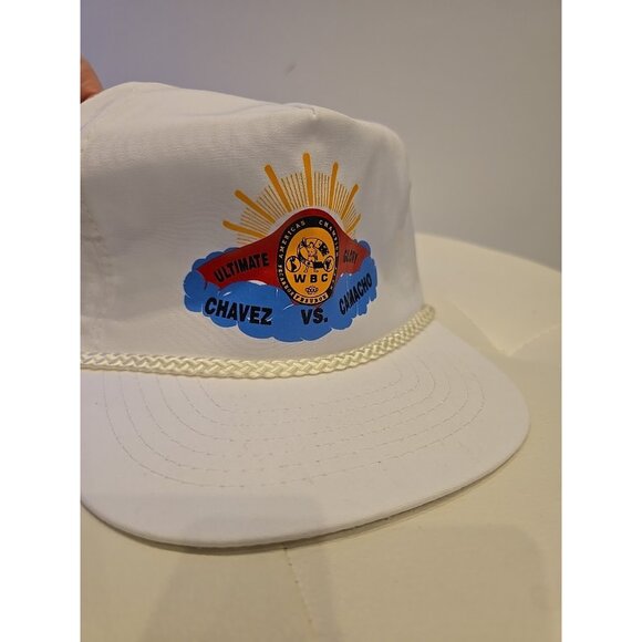 Vintage 1992 Julio Cesar Chavez V Hector MachoCamacho Baseball Hat NEW Deadstock - Picture 1 of 6